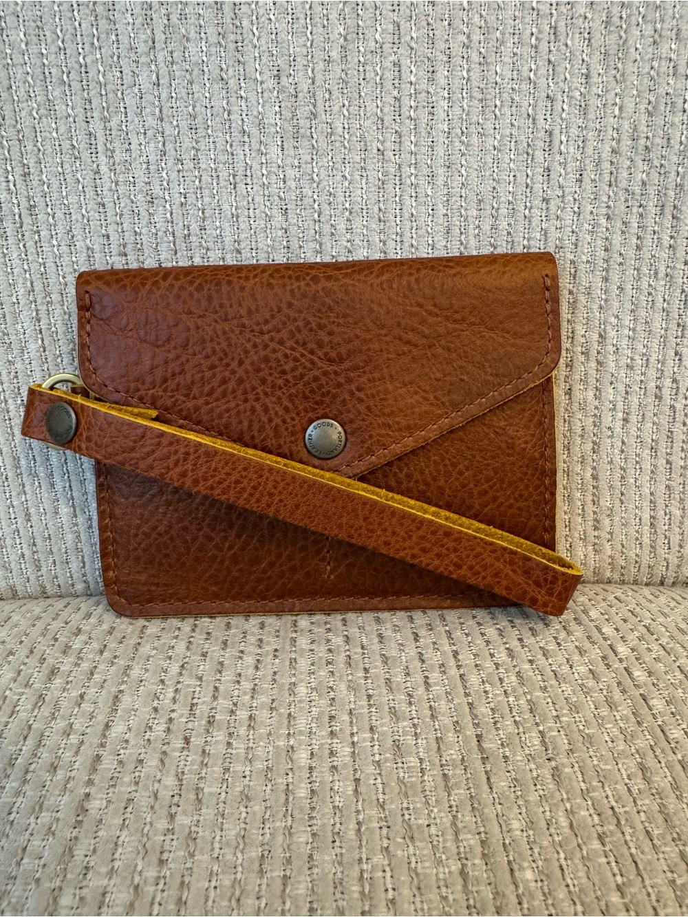 Portland Leather Goods Passport Wristlet